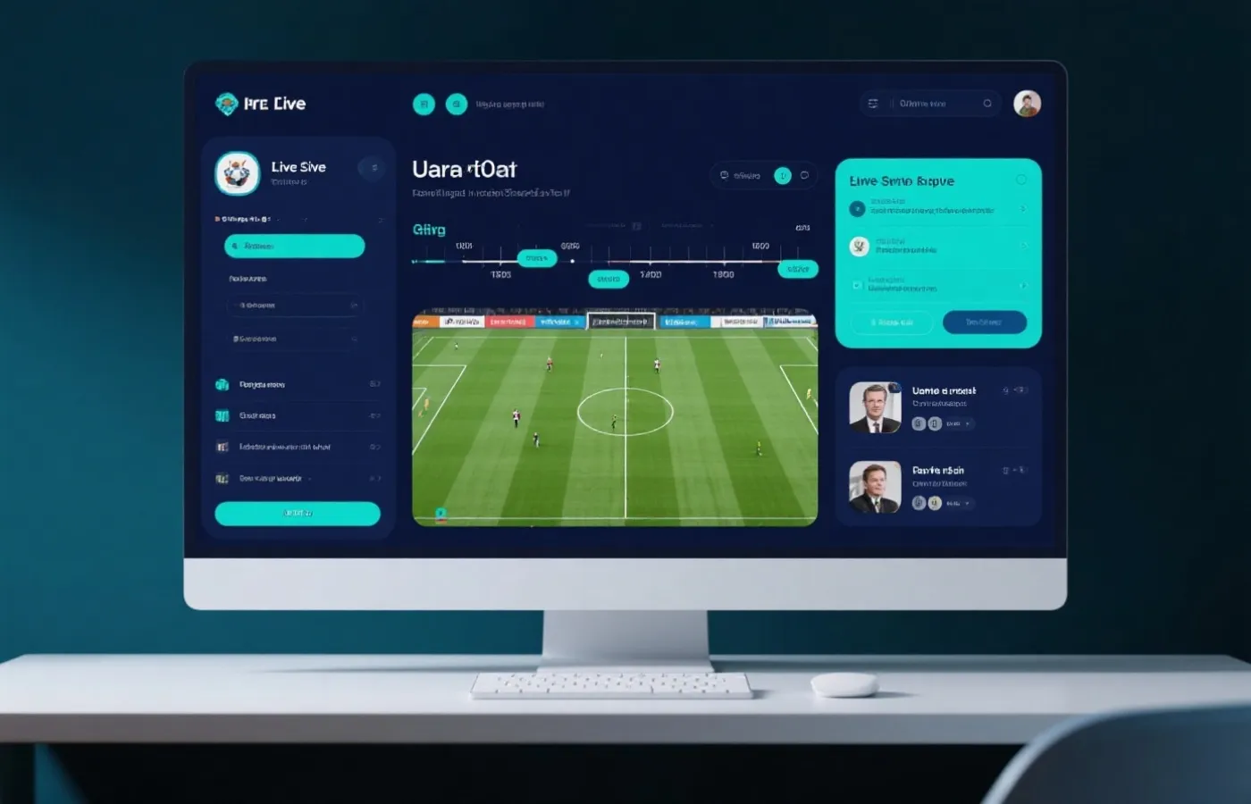 直播中心仪表盘示意图