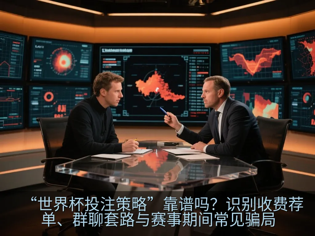 “世界杯投注策略”靠谱吗？识别收费荐单、群聊套路与赛事期间常见骗局